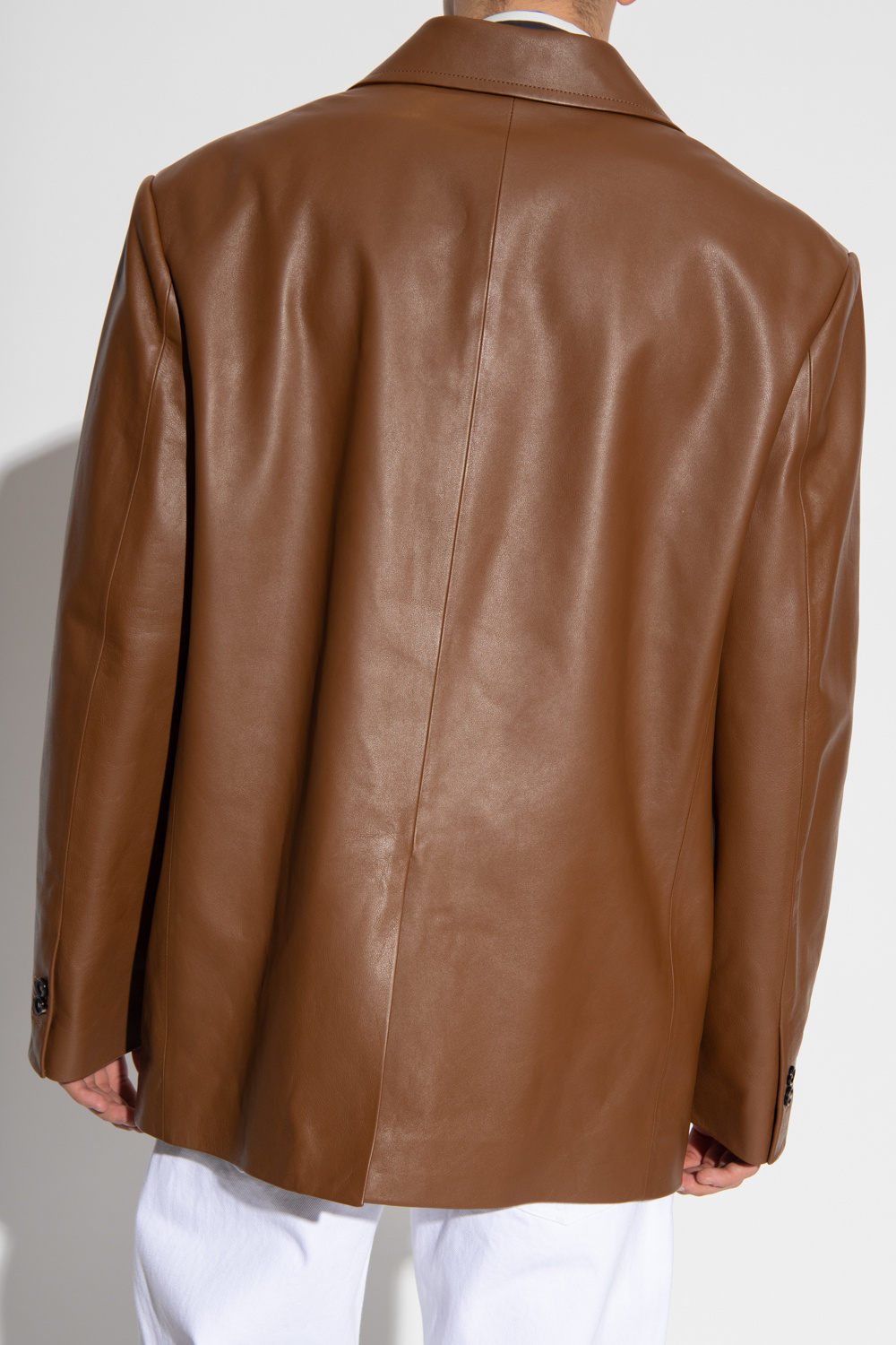 Brown Leather blazer Bottega Veneta - Of course the hottest
